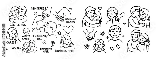 Tender Gestures Illustration