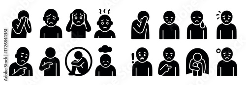 Guilt Emotion Icons