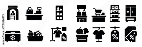 Store Icons Grid