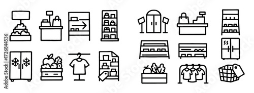 Retail Layout Doodles