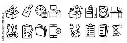 Workplace Organization Icons