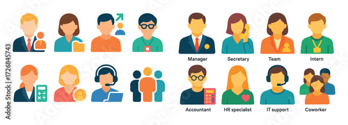 Office Roles Icons