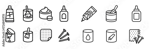 Furniture Restoration Icons