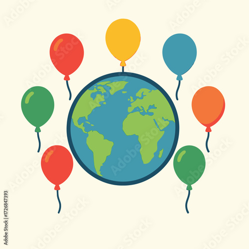 Balloons Around the World Day