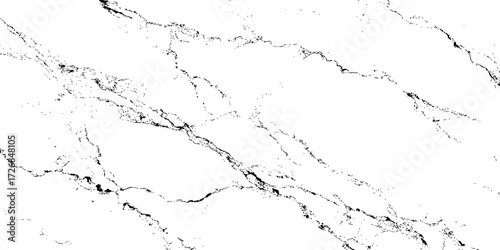 "Luxury white marble with detailed dark veins, polished and smooth surface, ideal for abstract backgrounds, architecture, decorative walls, tiles, and interior flooring"
