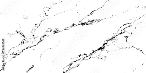 "Natural marble background with black veins on white polished stone, perfect for interiors, luxury tiles, countertops, product backdrops, and decorative digital use"