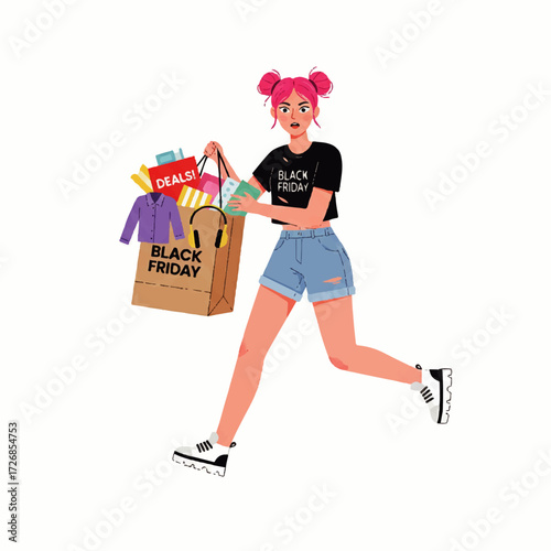 Black Friday Shopping Rush