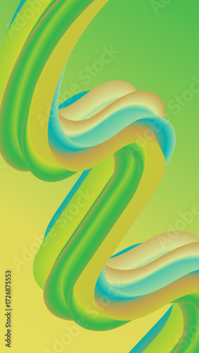 Abstract modern green background. vector.