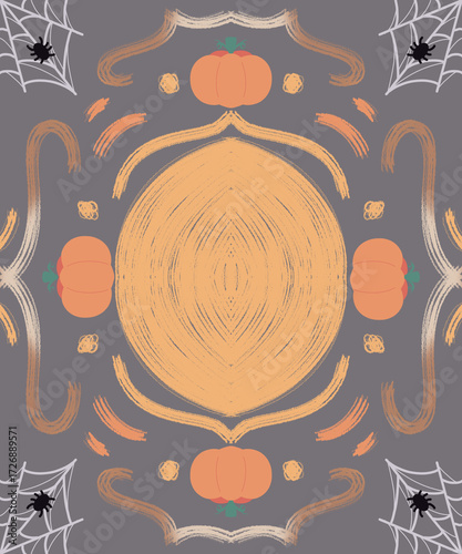 halloween pumpkin pattern