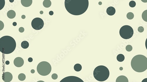 Geometric minimal abstract motion background glowing. Seamless looping animation.