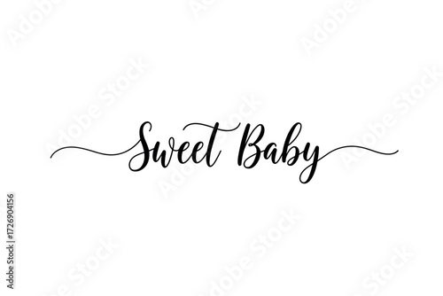 Joyful baby announcement home digital cheerful environment view celebratory concept. Vector illustration