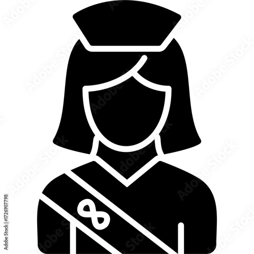 Air Hostess Icon