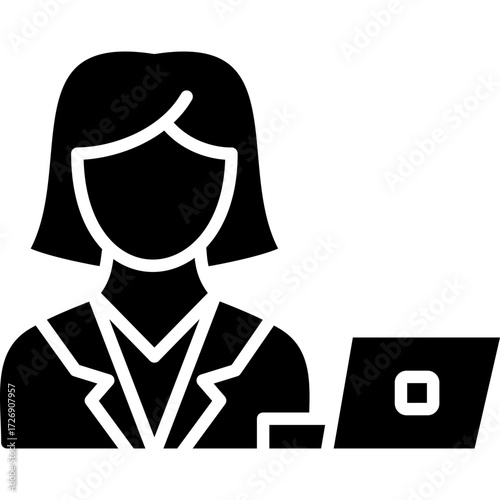 Businesswoman Icon