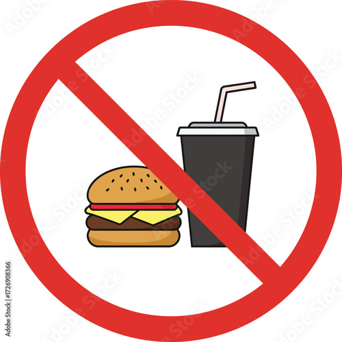 no fast food sign