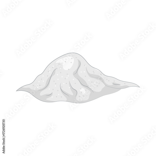 Illustration of Cocaine powder