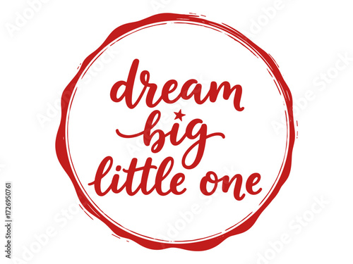 Inspirational quote . Clipart image.