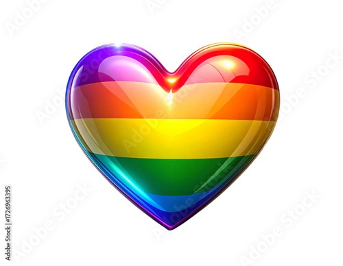 3D Vibrant Pride Heart Sticker with Confetti and Rainbow Glow PNG Transparent Background Free Download 3D Vibrant Pride Heart Sticker with Confetti and Rainbow Glow PNG Transparent Background - GFXLoad