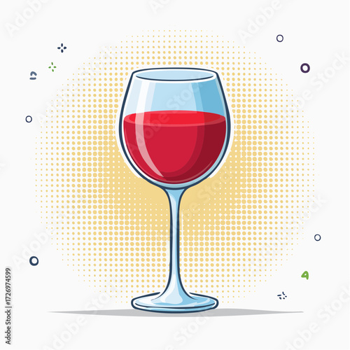 glass of red wine