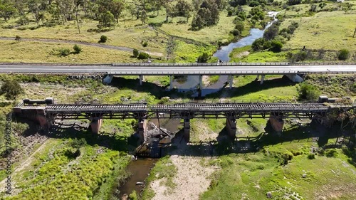 Country bridge and rail in North NSW