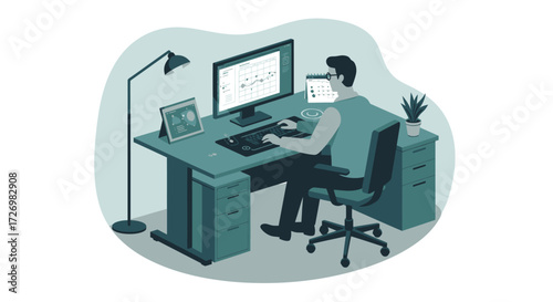 Modern Professional Leader: Inclusive & Experienced for Corporate & Tech Branding