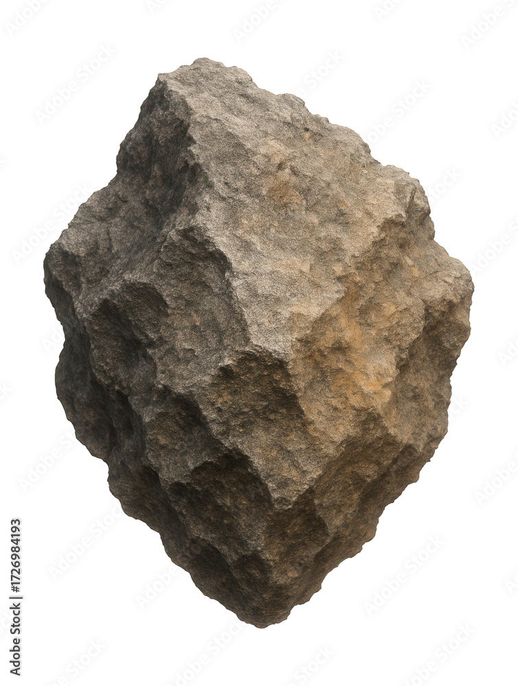 Fototapeta premium Abstract rock particle with a dust-like texture.