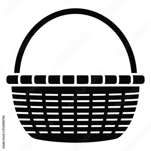empty basket icon