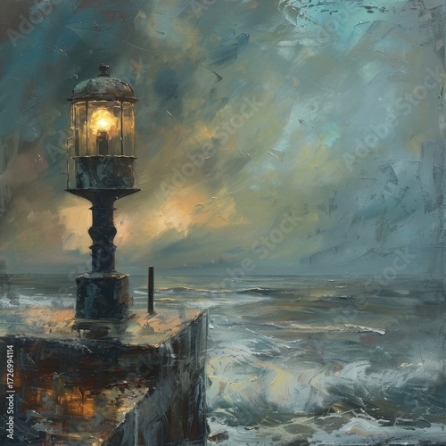 Coastal Lighthouse & Ruin Landscapes: Greek Island Beacons, Abandoned Stone Houses & Sunset Ocean Skies