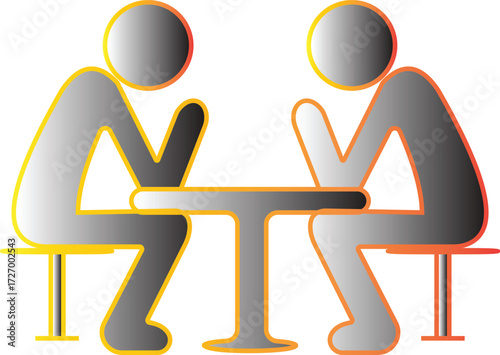 Telephone receiver with chat bubble icon symbolizing call center, customer support, voice calls, and communication services on transparent background