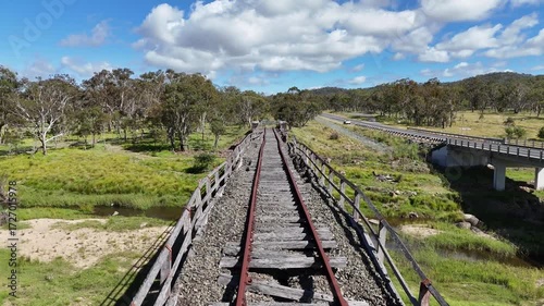 Country bridge and rail in North NSW