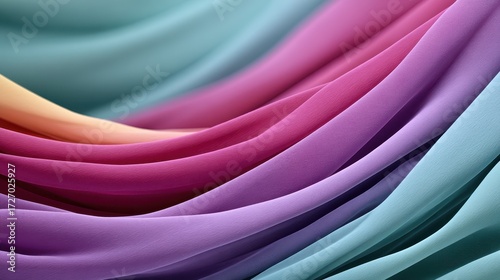 Elegant Satin Gradient with Flowing Design