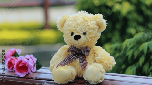 Cuddly Teddy Bear Toys: Fluffy Brown Stuffed Bears, White Plush Teddies & Christmas Gift Decoration