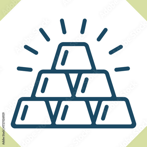 Gold Ingots Icon