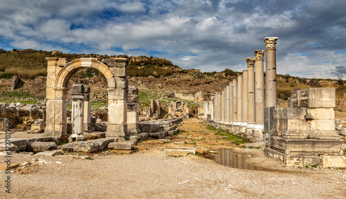 
Ruins of the ancient city of Perge
