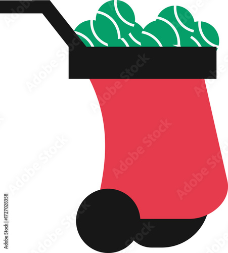 Racket Sport Icon for Tennis, Padel, and Pickleball