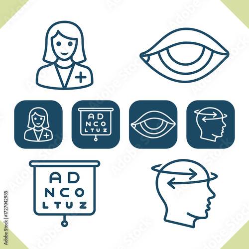 Ophthalmology Icons