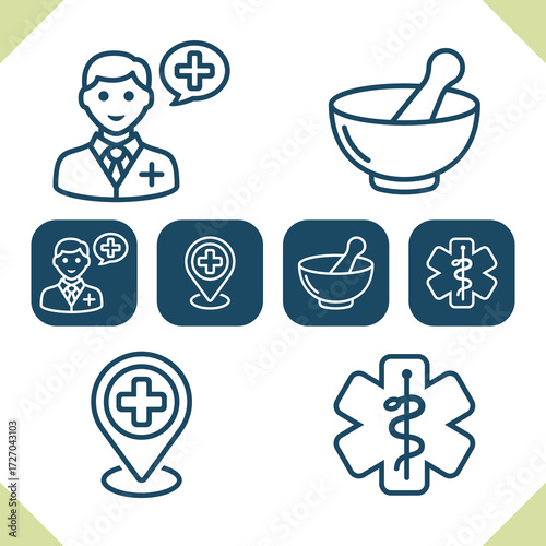 Pharmacy Icons