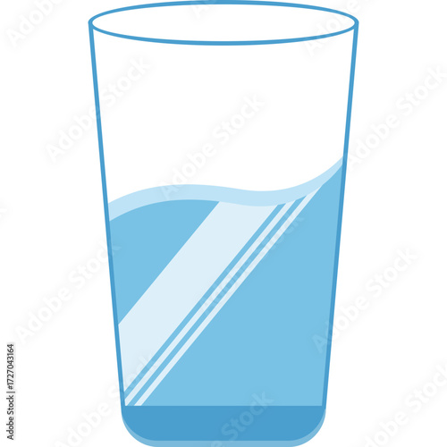 Refreshing Blue Drink