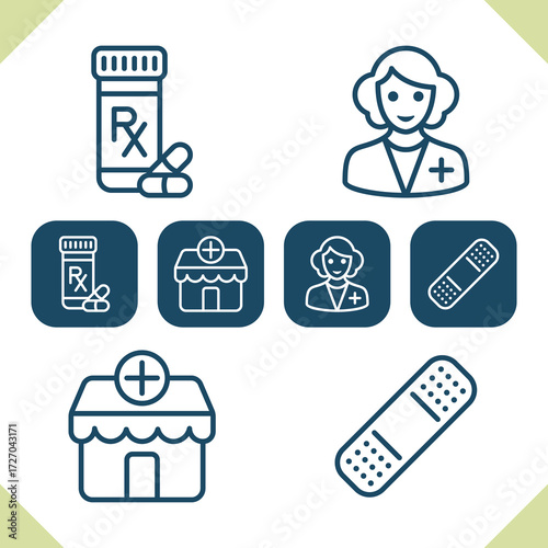 Pharmacy Icons