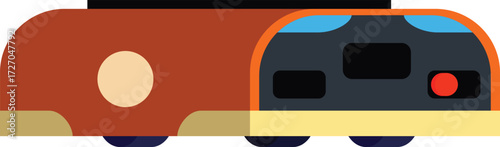 illustration of a digital machine 