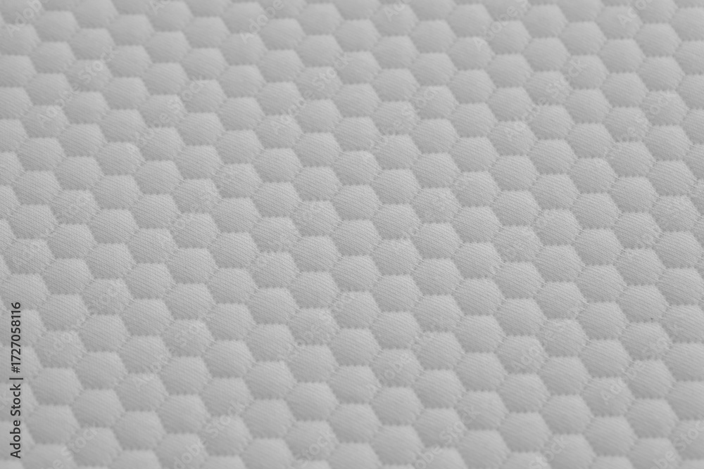 Fototapeta premium Abstract white texture of mattress bedding or pillow surface background