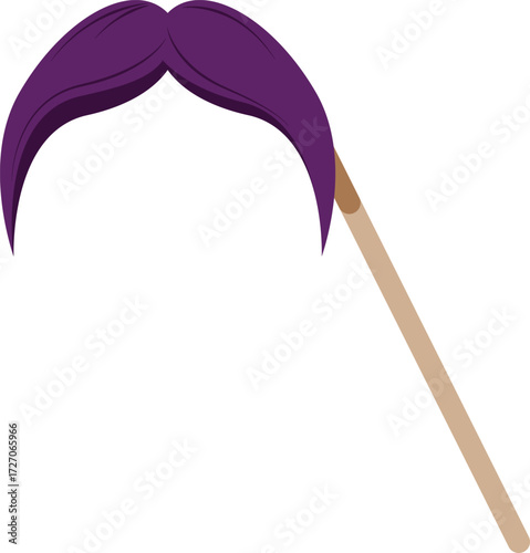 vector illustration of facial accessories