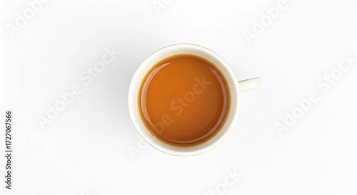 Cup of dark tea.