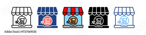 Virtual Store multiple icon