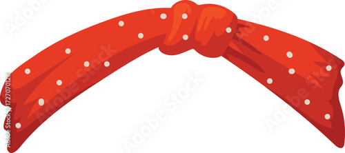 vector illustration of hair accessories