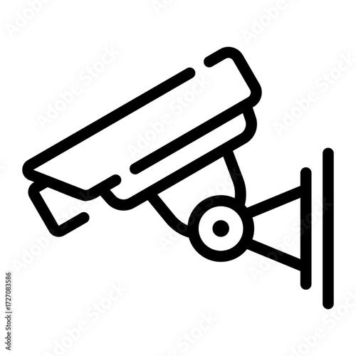 cctv line icon