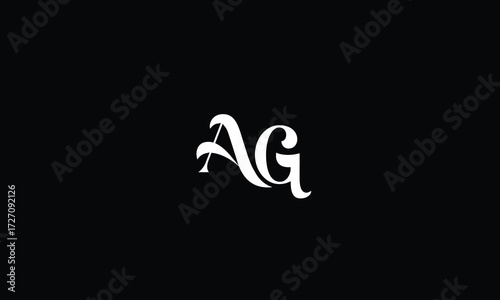 AG,GA,A,G,G,A abstract, letters, logo, monogram, style, symbols, ambitions, icons, 

