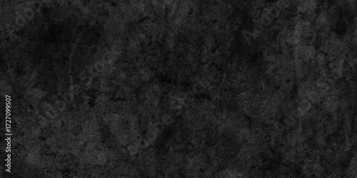 old black wall background texture, dark concrete floor or old grunge background,  Old loft style raw concrete wall.