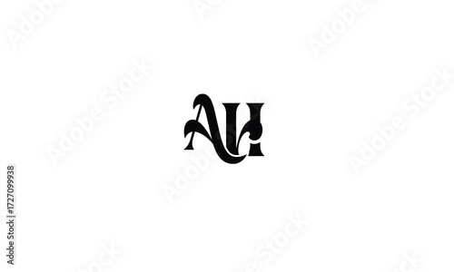AH,HA,A,H,H,A abstract, letters, logo, monogram, style, symbols, ambitions, icons, 
