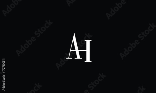 AH,HA,A,H,H,A abstract, letters, logo, monogram, style, symbols, ambitions, icons, 
