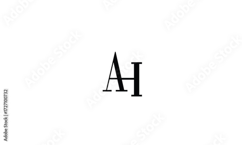 AH,HA,A,H,A,H,A,H abstract, letters, logo, monogram, style, symbols, ambitions, icons, 
